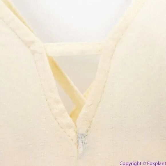 New! Free People Get To You Printed Maxi Dress Ivory Blue, L - Picture 11 of 16